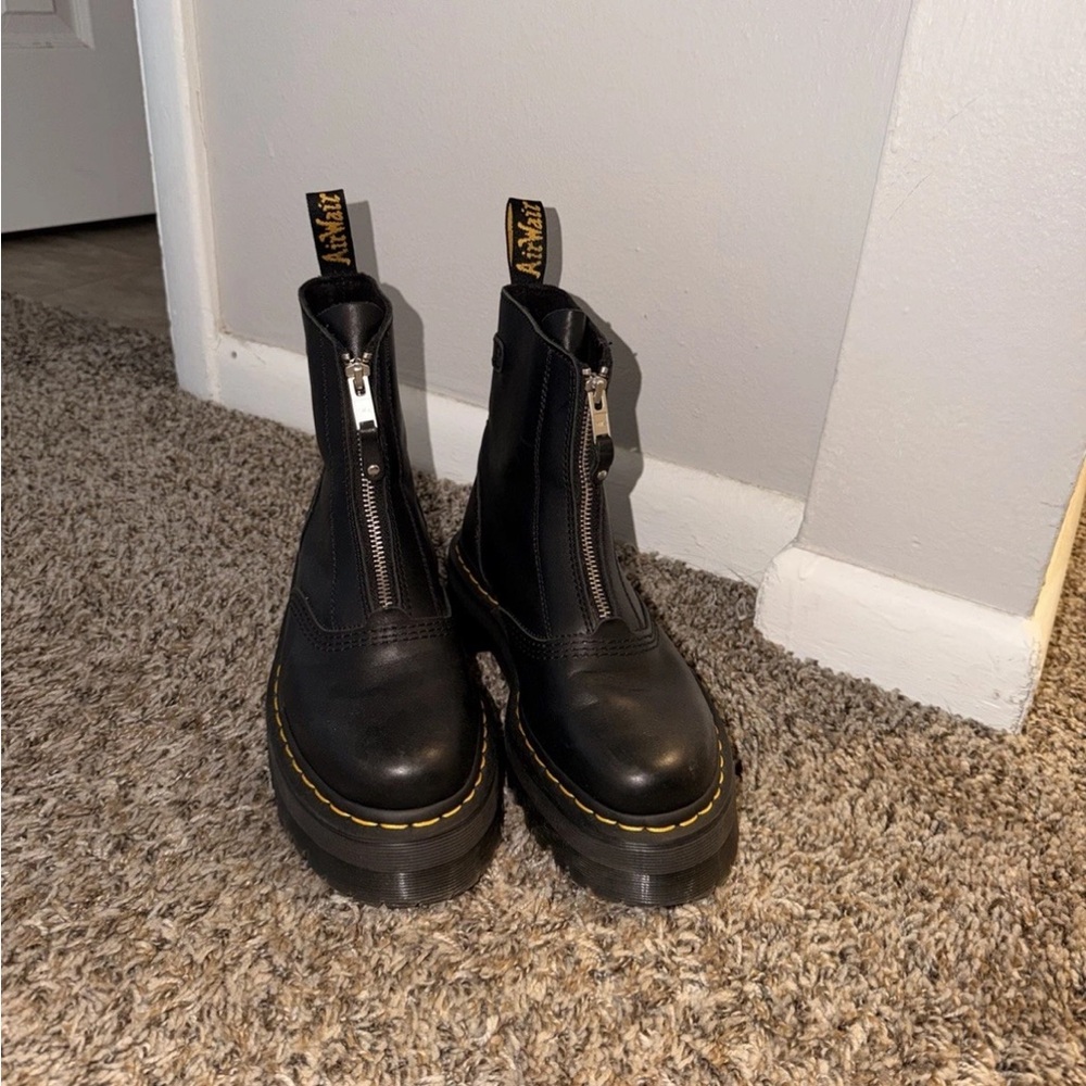 Dr. Marten’s Black Leather Women's Boots